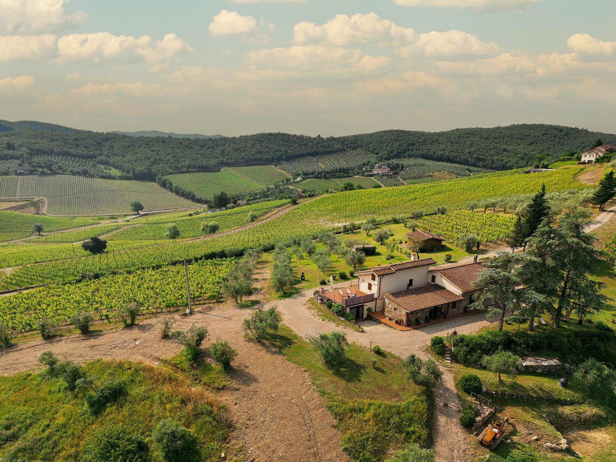 Tenuta Il Poggetto Рада ин Шанти Экстерьер фото